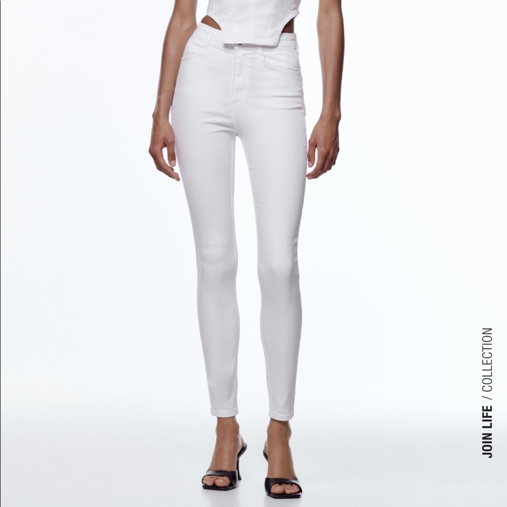 Zara High Waisted Skinny Jean